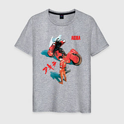 Мужская футболка Akira киберпанк аниме и манга
