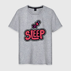 Мужская футболка Sleep