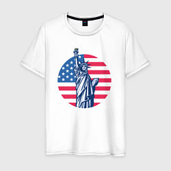 Мужская футболка Statue of Liberty