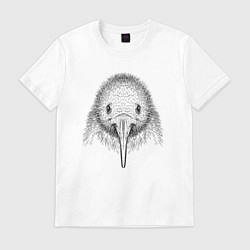 Мужская футболка Птица киви анфас