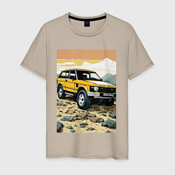 Мужская футболка Land Rover discovery