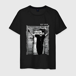 Мужская футболка Depeche Mode - Dave Gahan позирует