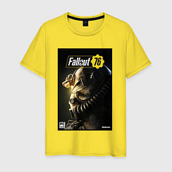 Мужская футболка Fallout 76 - game poster