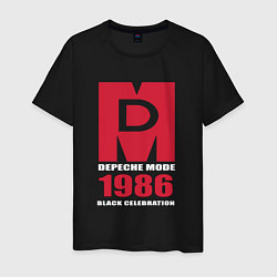 Мужская футболка Depeche Mode - Black Celebration album merch