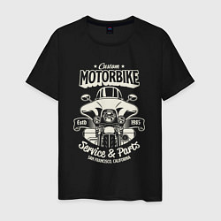 Мужская футболка Custom motorbike