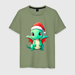 Мужская футболка Маленький дракон 2024