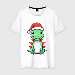 Мужская футболка Маленький дракон-хранитель зимы