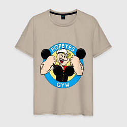 Мужская футболка Popeye GYM