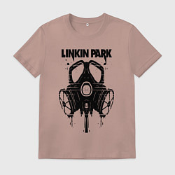 Мужская футболка Linkin Park - gas mask