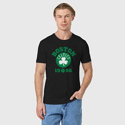 Футболка хлопковая мужская Boston Celtics 1986, цвет: черный — фото 2