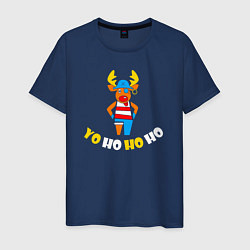 Мужская футболка Deer ho ho