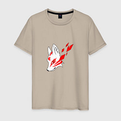 Мужская футболка Маска демона Кицунэ