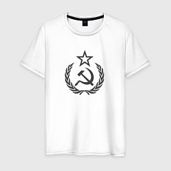 Мужская футболка Герб СССР со звездой