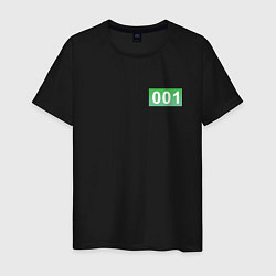 Мужская футболка Номер 001 - Игра в кальмара