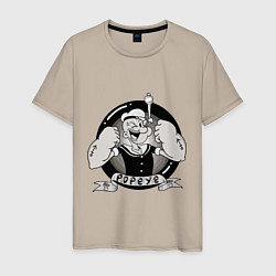 Мужская футболка Popeye - gym