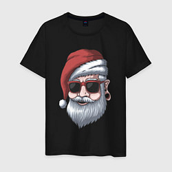 Мужская футболка Хипстер Санта