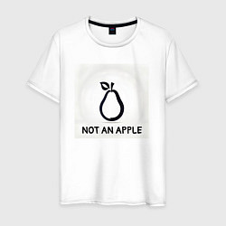 Мужская футболка Not an apple