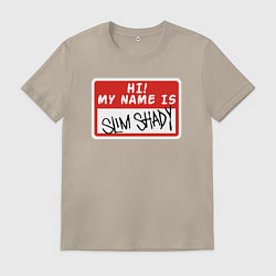 Мужская футболка Hi my name is