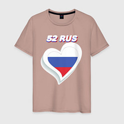 Мужская футболка 52 регион Нижегородская область