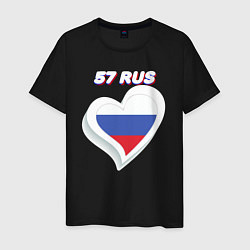 Мужская футболка 57 регион Орловская область