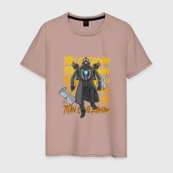 Мужская футболка Титан Камерамен