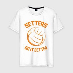 Мужская футболка Setters do it better