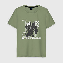 Мужская футболка Titan TV Man