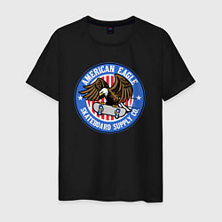 Мужская футболка USA skate eagle