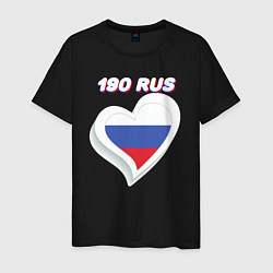 Мужская футболка 190 регион Московская область