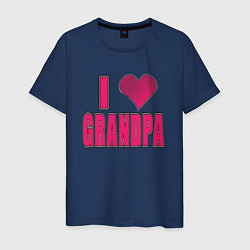 Мужская футболка Я люблю дедушку