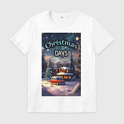Мужская футболка Рождественский день