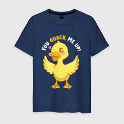 Мужская футболка Duck quack