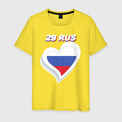 Мужская футболка 29 регион Архангельская область