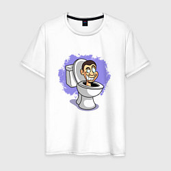 Мужская футболка Раздолбай Скибиди туалет