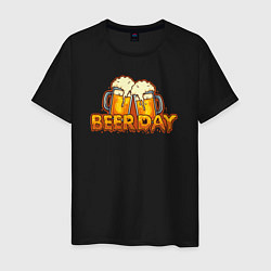 Мужская футболка Beer day