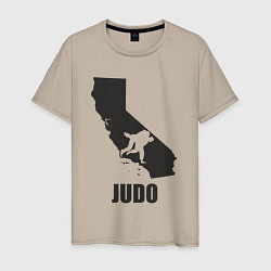 Мужская футболка Дзюдо Калифорния