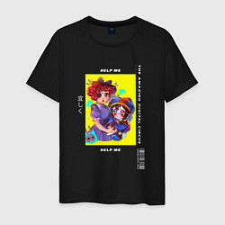 Мужская футболка Помни Рагата и Джакс Удивительный цифровой цирк