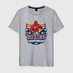 Мужская футболка Boxing championship