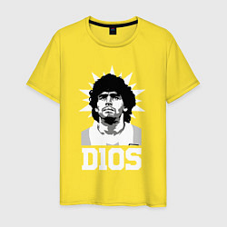 Мужская футболка Dios Diego Maradona