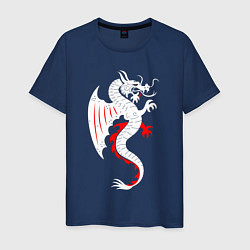Мужская футболка Японский дракон art