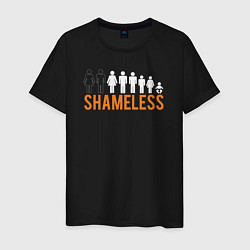Мужская футболка Shameless evolution