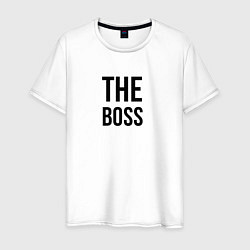Мужская футболка The boss - Couple