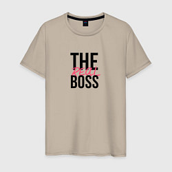 Мужская футболка The real boss