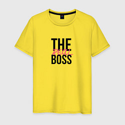 Мужская футболка The real boss