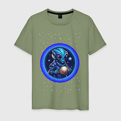 Мужская футболка Космический новый год