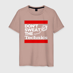 Мужская футболка Dont sweat the Technics