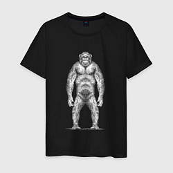 Мужская футболка Шимпанзе в полный рост