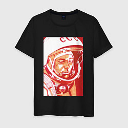 Мужская футболка Gagarin in red