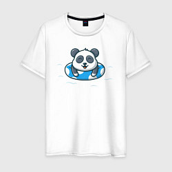 Мужская футболка Панда на чиле
