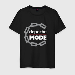 Футболка хлопковая мужская Depeche Mode - Ring, цвет: черный